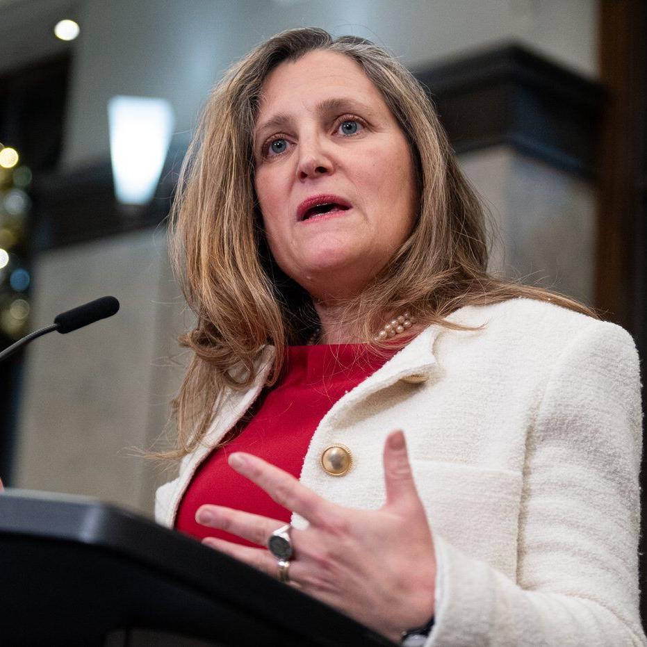 'Only viable path': Freeland quits cabinet, carves out new role on federal backbench
